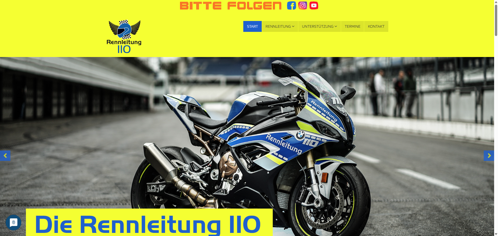 Rennleitung 110